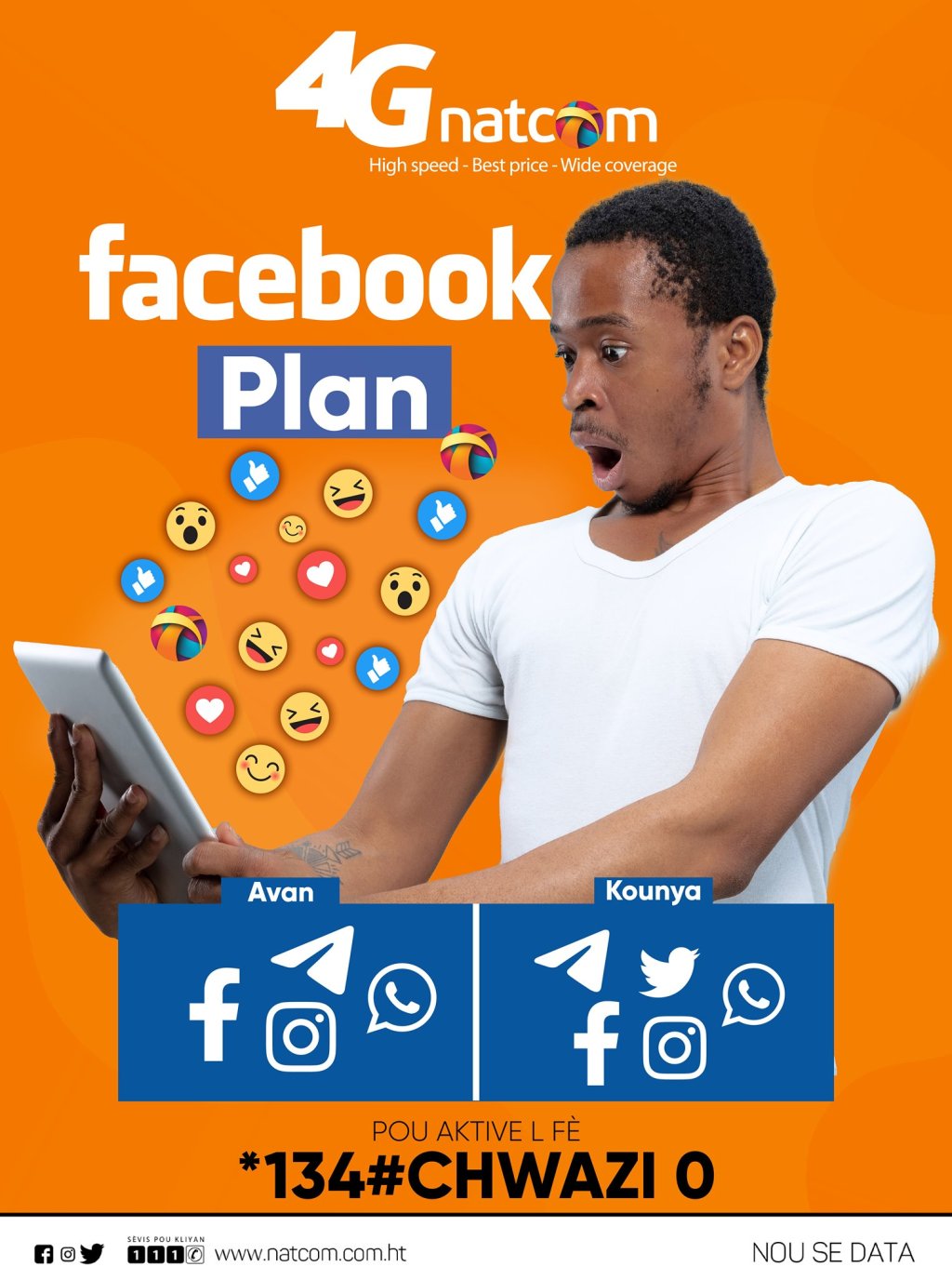 PUBLIEZ MIEUX SUR TWITTER  GRÂCE AU PLAN FACEBOOK DE LA&nbsp;NATCOM