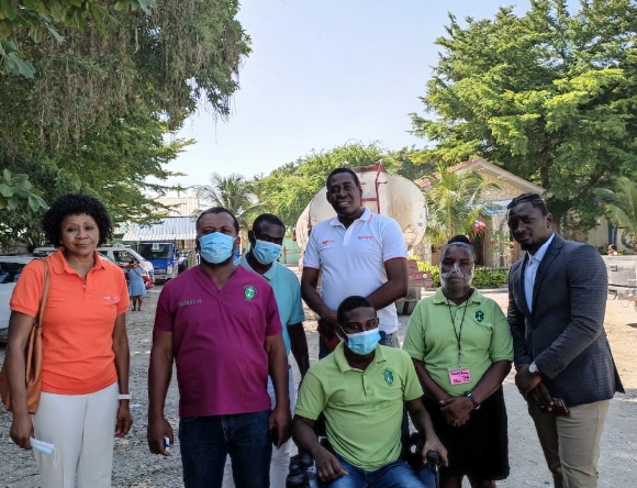 La Natcom partage des gallons de diesel avec Saint Luc et Saint Damien