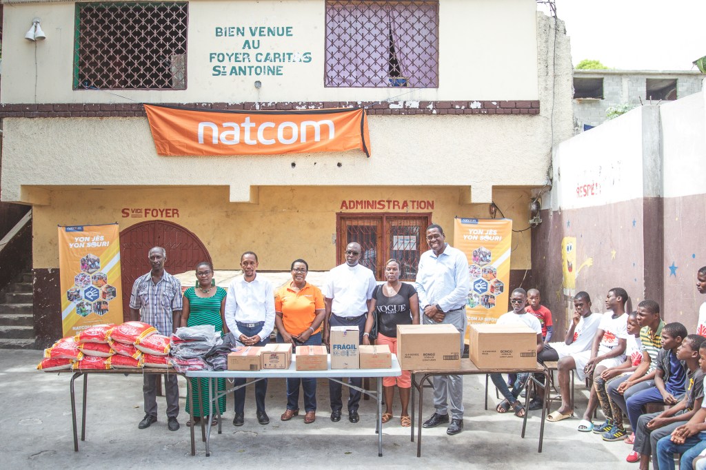 La Natcom supporte les enfants du Foyer Caritas de Saint&nbsp;Antoine
