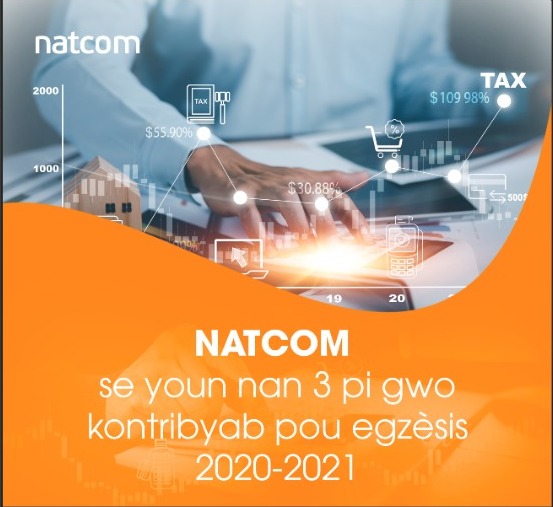 La Natcom est parmi les trois meilleurs contribuables pour l’exercice&nbsp;2020-2021.