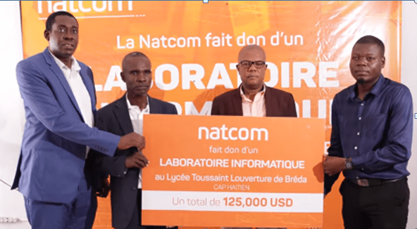 La Natcom inaugure un laboratoire informatique dans la commune du&nbsp;Haut-du-Cap