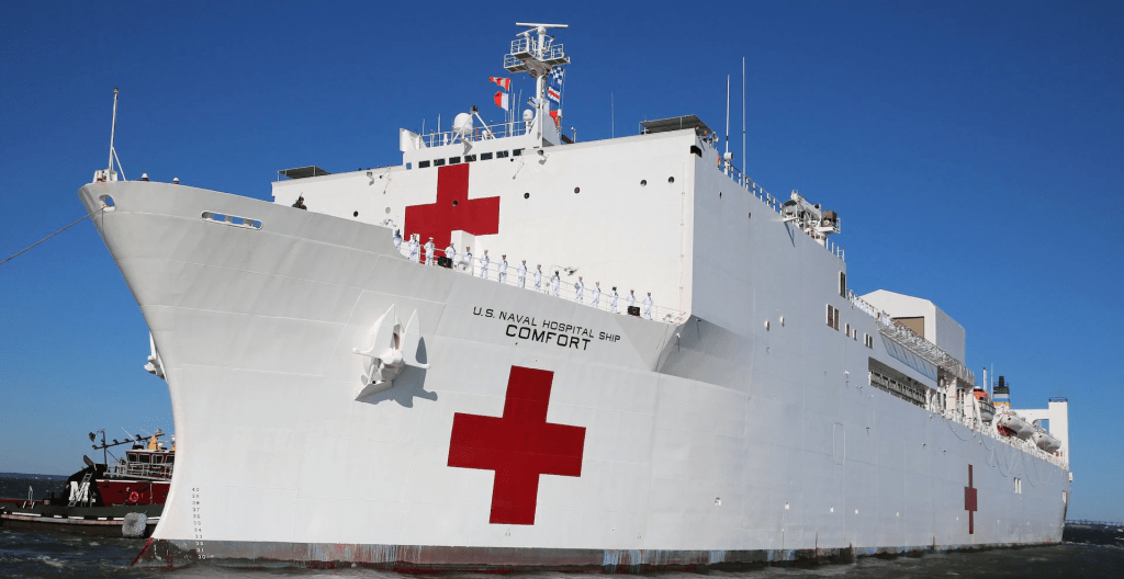 Le navire hôpital américain USNS Comfort sera en Haïti du 11 au 17 décembre&nbsp;2022