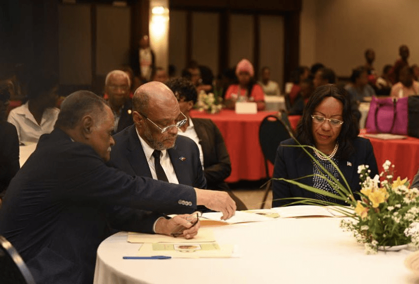 Le Premier ministre Ariel Henry à la 3e édition du Rassemblement des Madan Sara&nbsp;d&rsquo;Haïti