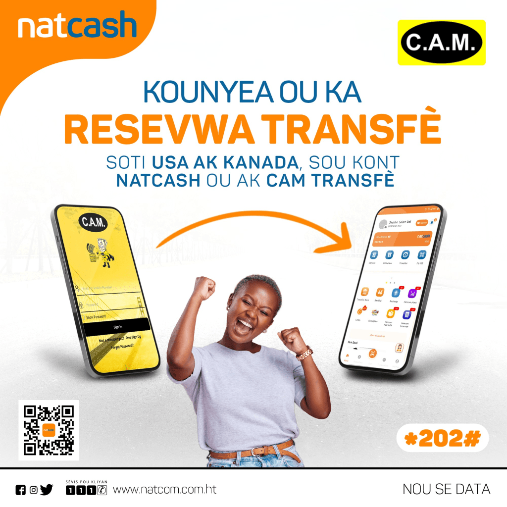 En quelques années, Natcash s’impose comme le meilleur service de portefeuille mobile en&nbsp;Haïti