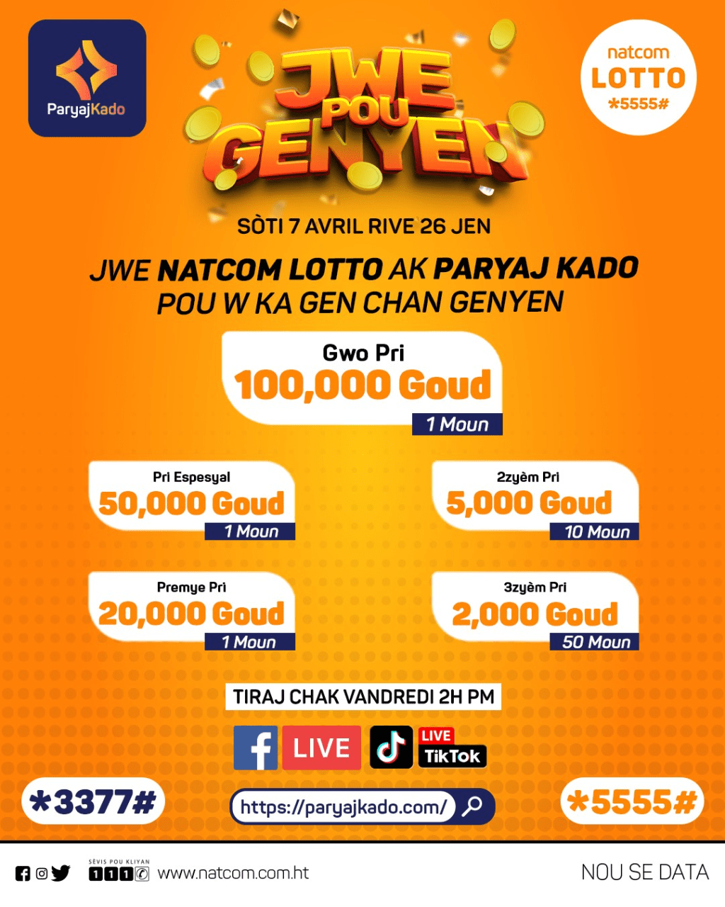 « Jwe Pouw Genyen » : Une initiative promotionnelle structurée pour l’engagement client et le développement socio-économique en&nbsp;Haïti