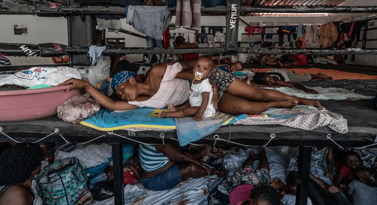 Les déplacés internes de Port-au-Prince réclament justice et&nbsp;dignité