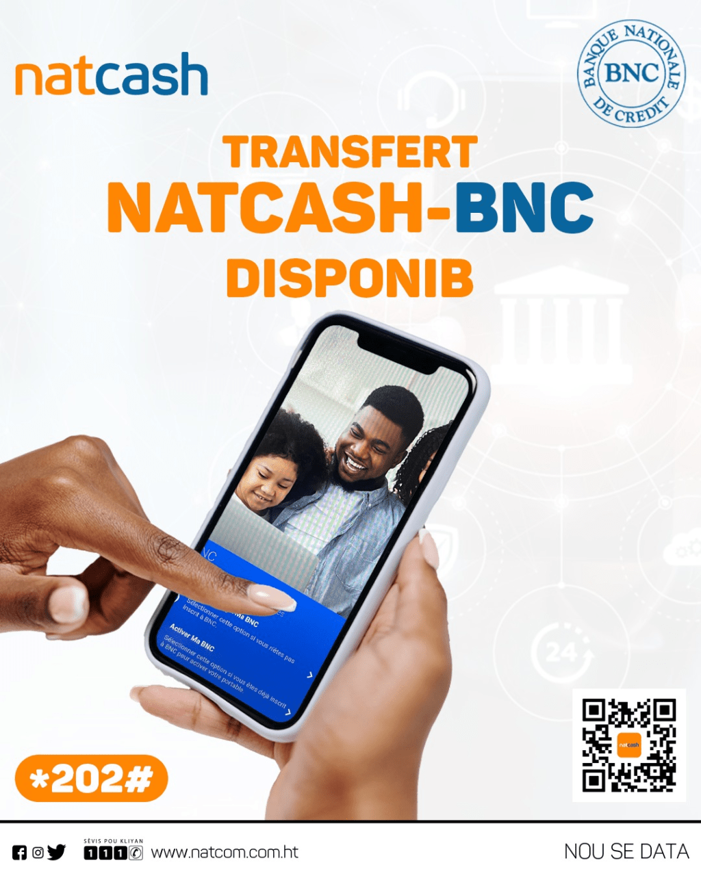 Des citoyens haïtiens plébiscitent le partenariat stratégique Natcash –&nbsp;BNC