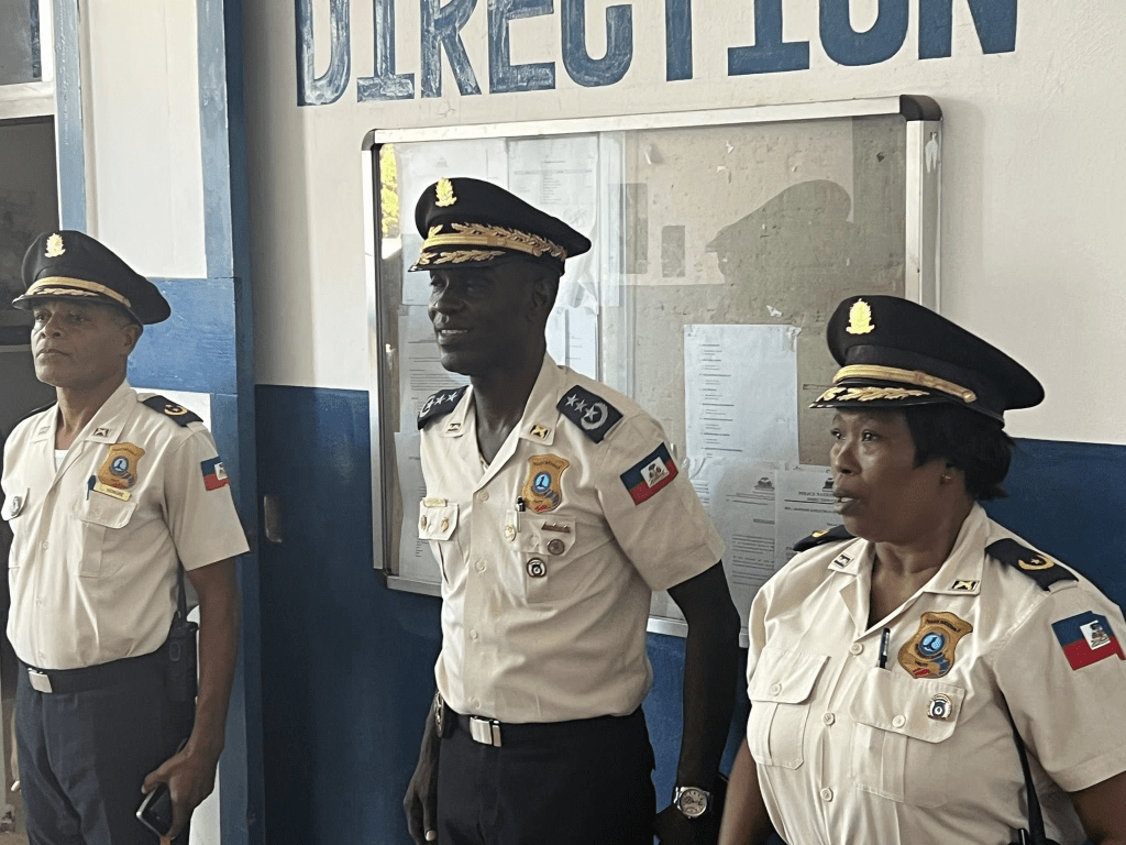 Visite du DG a.i. de la PNH dans la métropole du Sud-Est