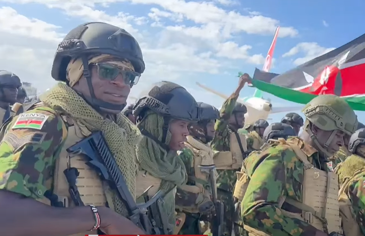 Insécurité : Plus de 200 nouveaux policiers du Kenya en&nbsp;Haïti