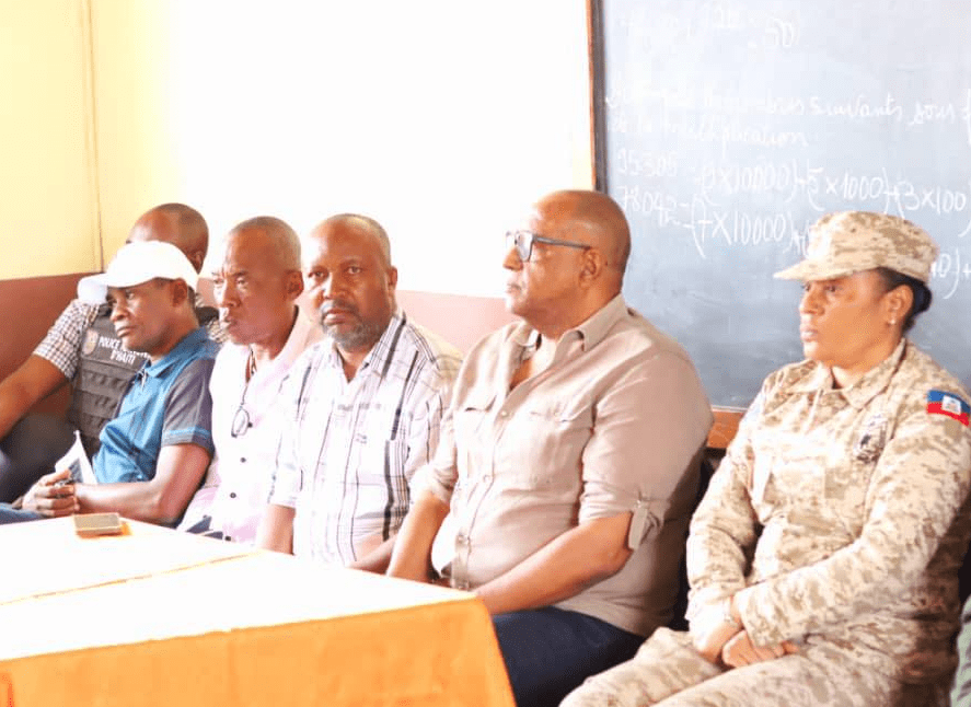 Belle-Anse : les autorités placent la question sécuritaire au cœur des&nbsp;discussions