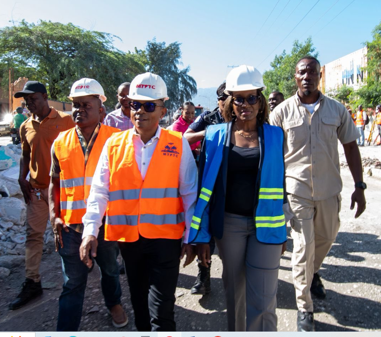 Tabarre : lancement des travaux du tronçon routier Carrefour Rita – Carrefour&nbsp;BIM