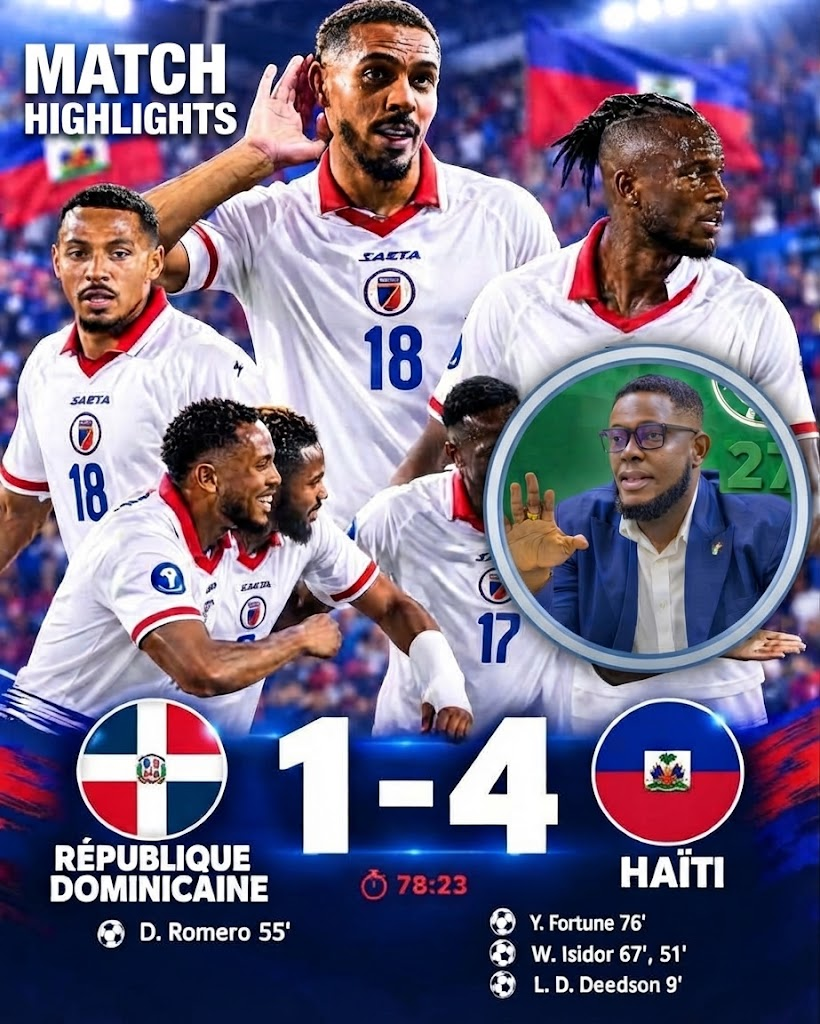 Richelier Simonvil salue la victoire des Grenadiers face à la République dominicaine